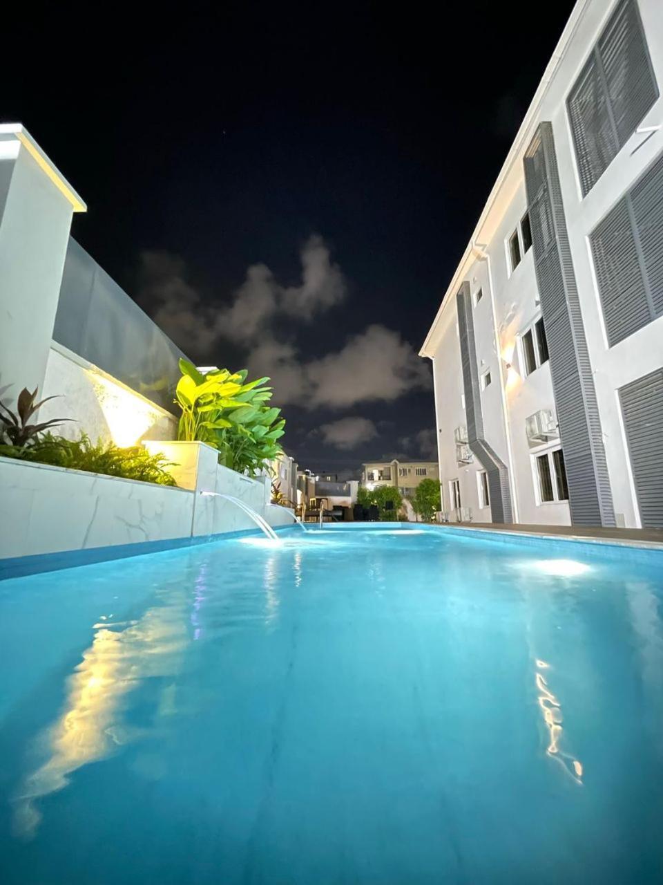 BON Hotel Lekki Residence Lagos Buitenkant foto